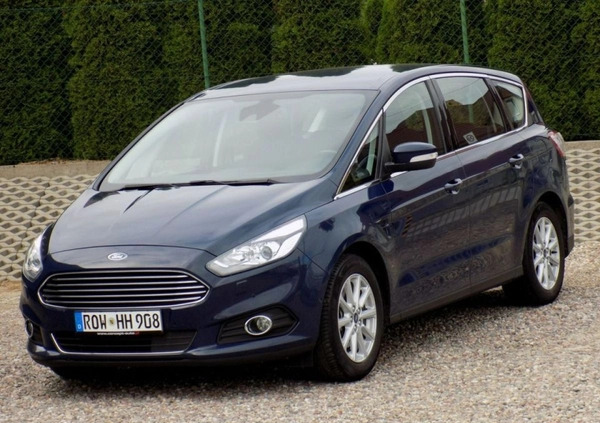 Ford S-Max cena 62999 przebieg: 216000, rok produkcji 2017 z Zielona Góra małe 667